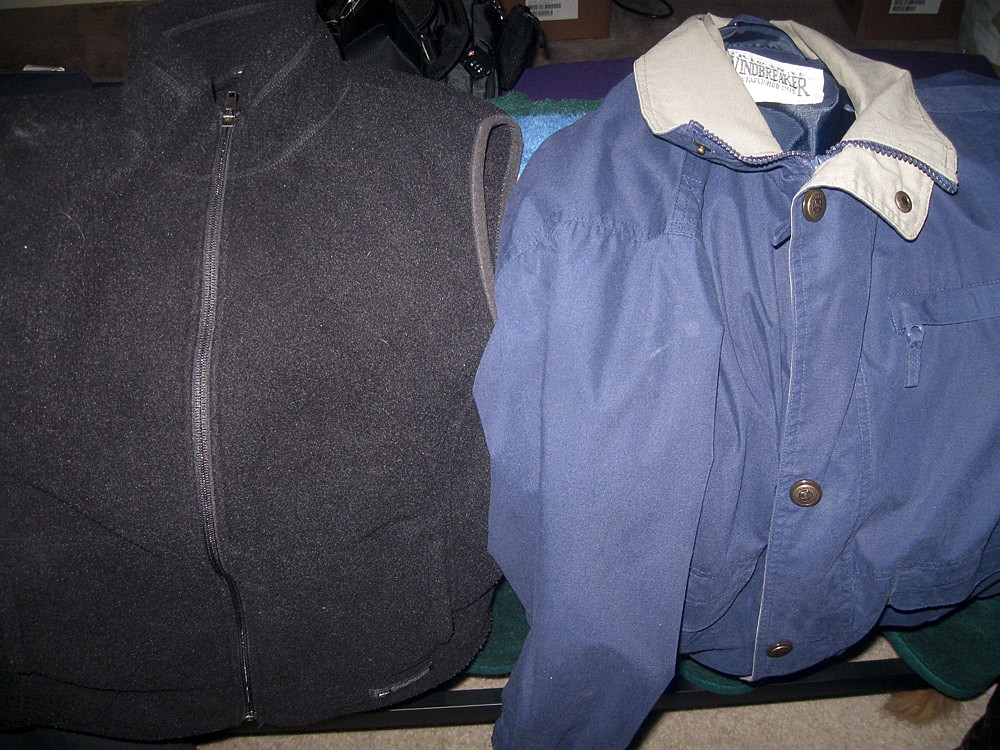 black leather jacket detail
